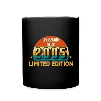 Legendär Seit 2005 Limited Edition geboren in 2005 - Tasse einfarbig - Schwarz - Vorne