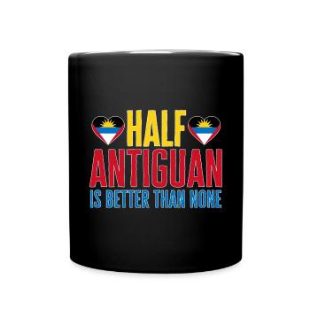 Drapeau d’Antigua-et-Barbuda - Mug uni - noir - Devant