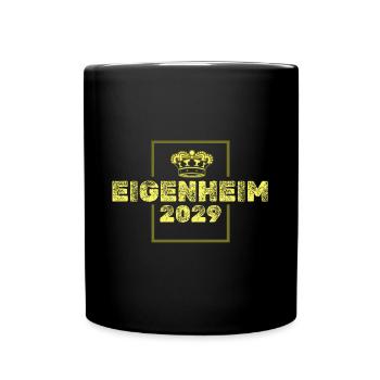 2029 - Tasse einfarbig - Schwarz - Vorne