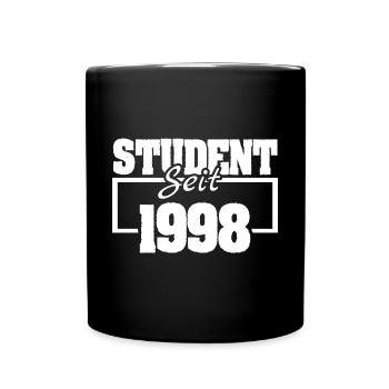 seit 1998 - Tasse einfarbig - Schwarz - Vorne