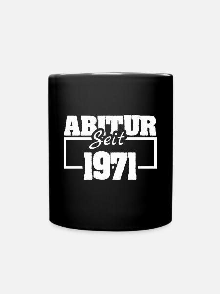 1971 - Tasse einfarbig - Schwarz