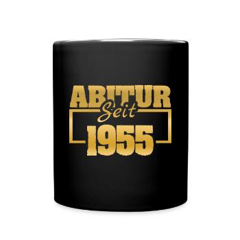 1955 - Tasse einfarbig - Schwarz - Vorne