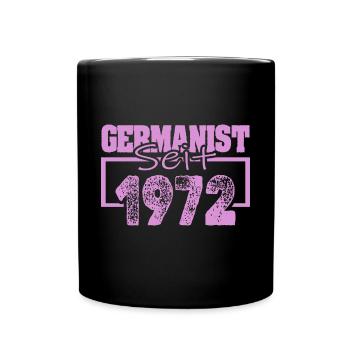 1972 - Tasse einfarbig - Schwarz - Vorne