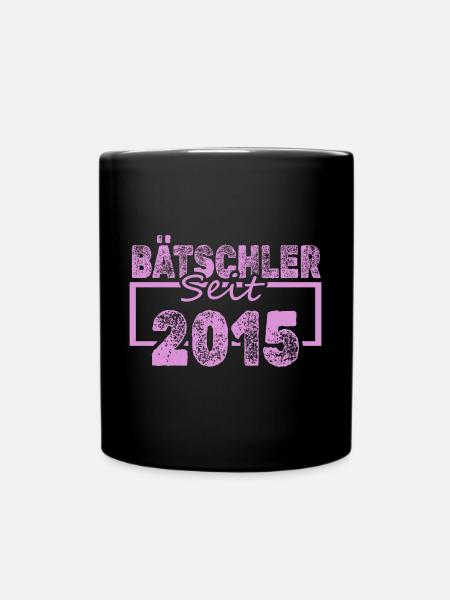 Jungeselle 2015 - Tasse einfarbig - Schwarz