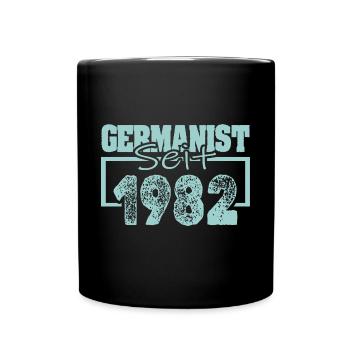 Job 1982 - Tasse einfarbig - Schwarz - Vorne