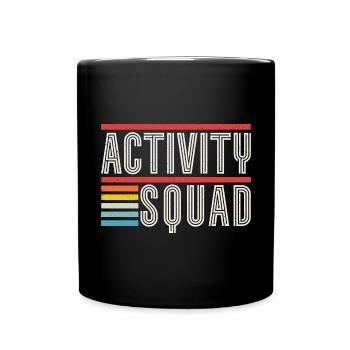 Activity Team Assistant Squad - Tasse einfarbig - Schwarz - Vorne
