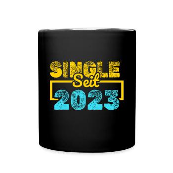 2023 - Tasse einfarbig - Schwarz - Vorne