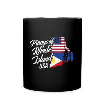 Les Philippins du Rhode Island conçoivent pour Proud - Mug uni - noir - Devant