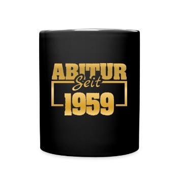Ferien 1959 - Tasse einfarbig - Schwarz - Vorne