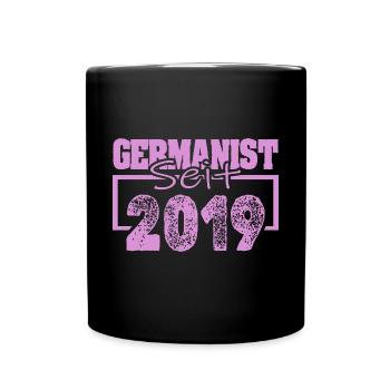 2019 - Tasse einfarbig - Schwarz - Vorne