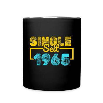 Single 1965 - Tasse einfarbig - Schwarz - Vorne