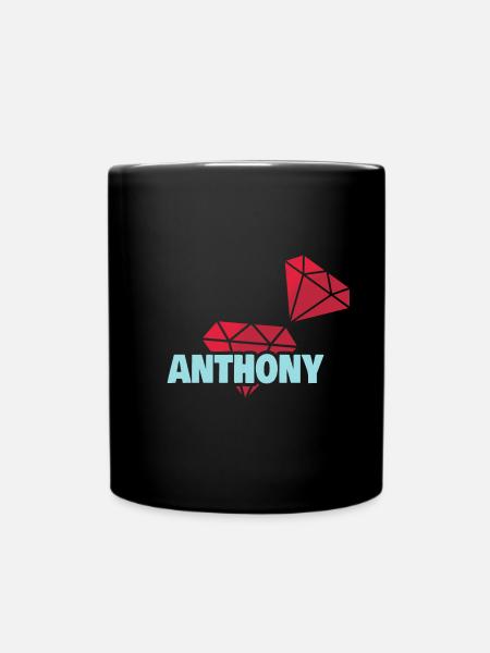 Kostbar Anthony - Tasse einfarbig - Schwarz