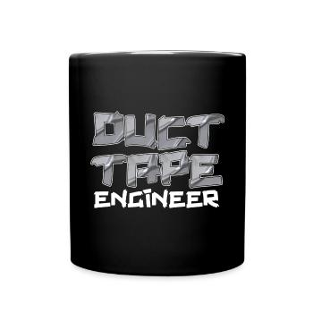 Duct Tape Duct Tape Artisan Masking Tape - Full Colour Mug - black - Front