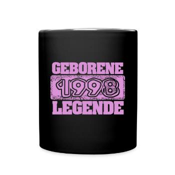 Cadeau d’anniversaire 1998 - Mug uni - noir - Devant