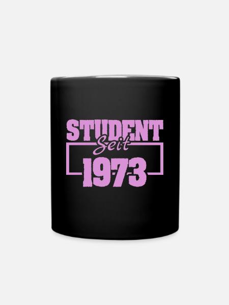 seit 1973 - Tasse einfarbig - Schwarz