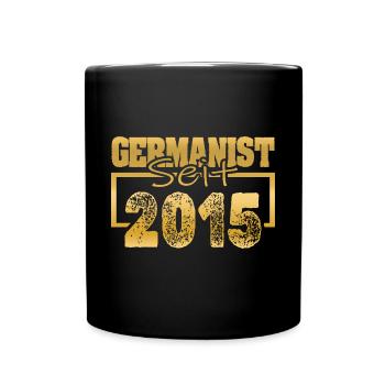 Germanist 2015 - Tasse einfarbig - Schwarz - Vorne