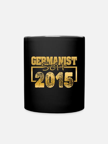 Germanist 2015 - Tasse einfarbig - Schwarz