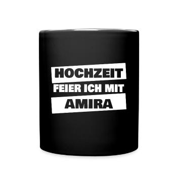 JGA Amira - Tasse einfarbig - Schwarz - Vorne