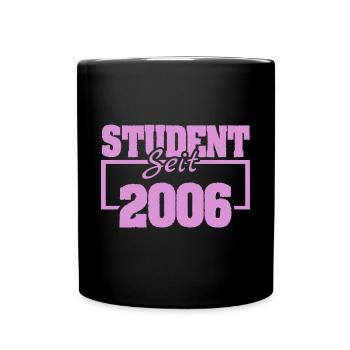 Student 2006 - Tasse einfarbig - Schwarz - Vorne