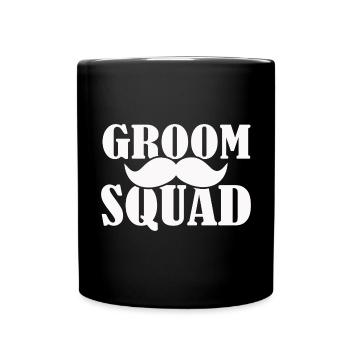 Mariage mariée marié Bachelor Bachelorette Party - Mug uni - noir - Devant