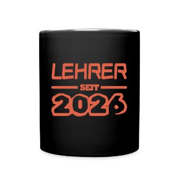 Enseignant(e) 2026 - Mug uni - noir - Devant