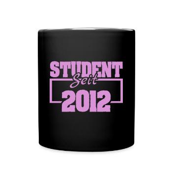 seit 2012 - Tasse einfarbig - Schwarz - Vorne