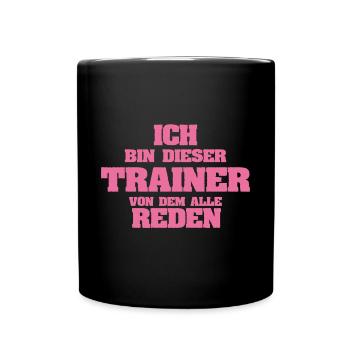 Profession Trainer - Full Colour Mug - black - Front