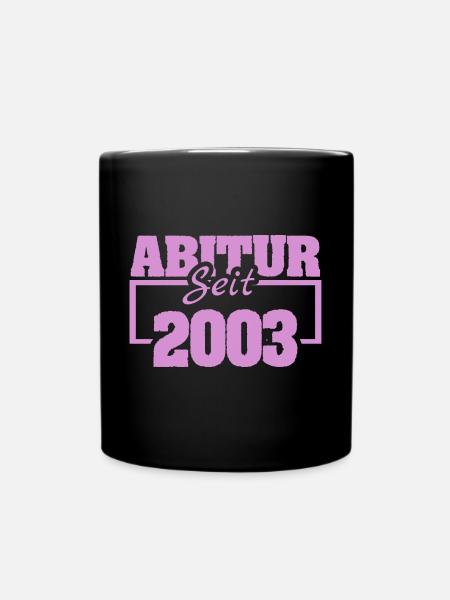 2003 - Tasse einfarbig - Schwarz