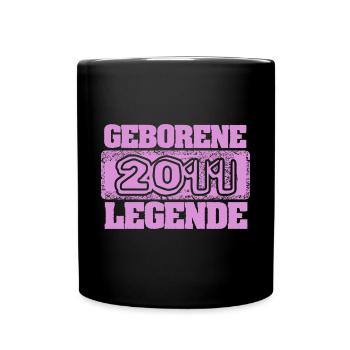 2011 - Tasse einfarbig - Schwarz - Vorne