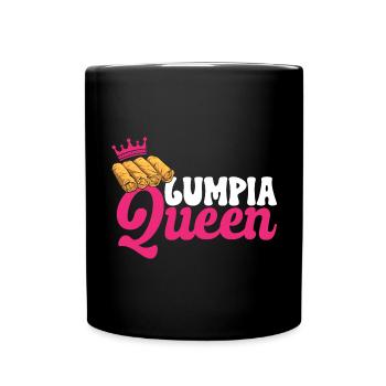 Lumpia Filipino Food Philippines - Full Colour Mug - black - Front