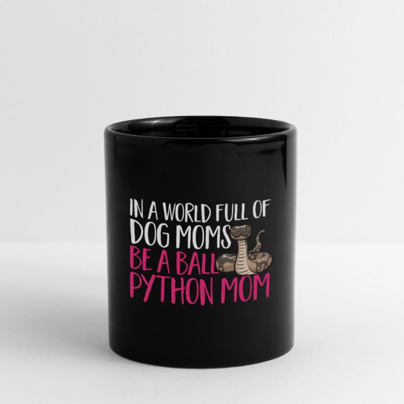 Ball Python Snake King Python Mug uni