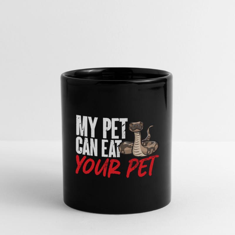 Ball Python Snake King Python Mug uni