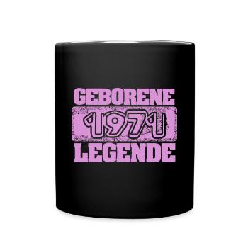 Retro 1971 - Full Colour Mug - black - Front