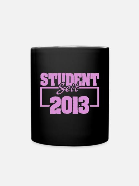 seit 2013 - Tasse einfarbig - Schwarz