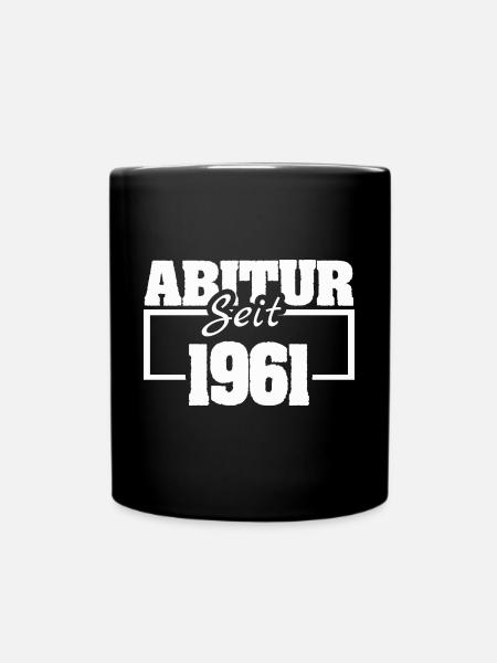Abschlussklasse 1961 - Tasse einfarbig - Schwarz