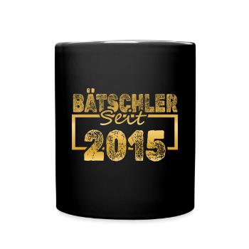 2015 - Tasse einfarbig - Schwarz - Vorne