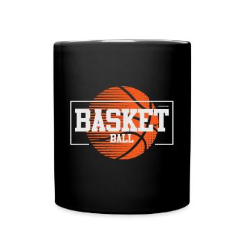 Basket-ball Basketteurs Joueurs - Mug uni - noir - Devant