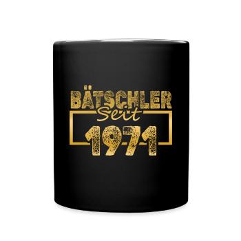 Single 1971 - Full Colour Mug - black - Front