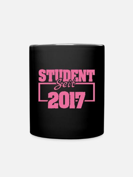 seit 2017 - Tasse einfarbig - Schwarz