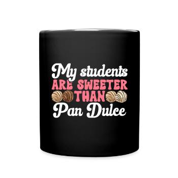 Concha Hispanique Mexicain Pan Dulce - Mug uni - noir - Devant