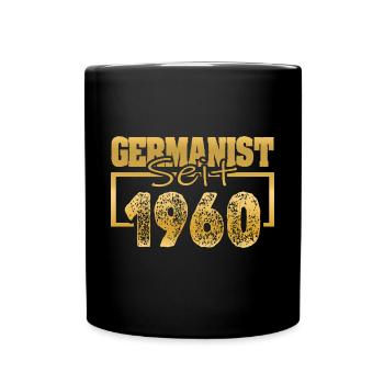 1960 - Tasse einfarbig - Schwarz - Vorne