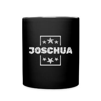 Joshua as Joshua - Full Colour Mug - black - Front