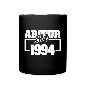 Abiturient 1994 - Tasse einfarbig - Schwarz - Vorne