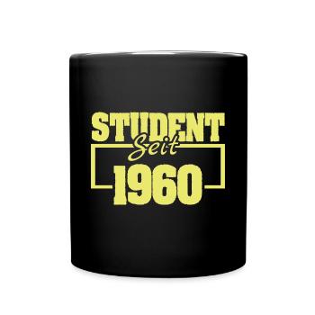 1960 1960 - Tasse einfarbig - Schwarz - Vorne