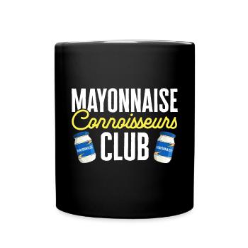 Mayonnaise - Full Colour Mug - black - Front