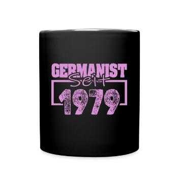 Germaniste 1979 - Mug uni - noir - Devant