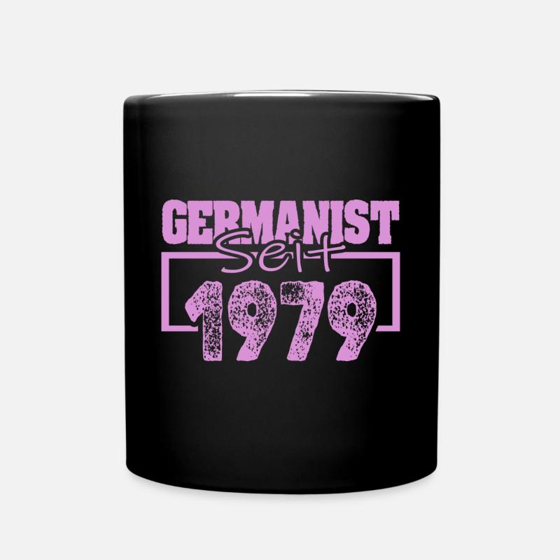 Germanist 1979 - Tasse einfarbig - Schwarz