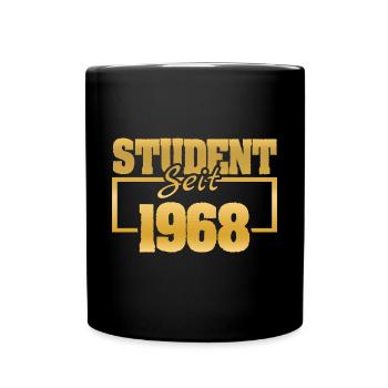 1968 - Tasse einfarbig - Schwarz - Vorne