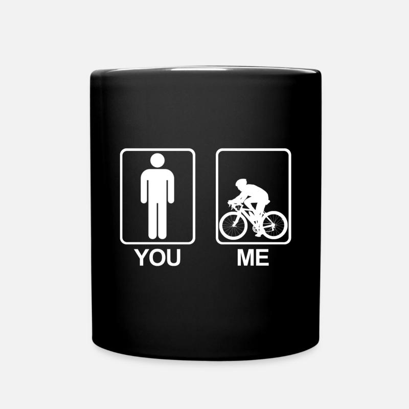 Symbole Homme Vous - Moi | Vélo, Vélo, Vélo, Sport - Mug uni - noir