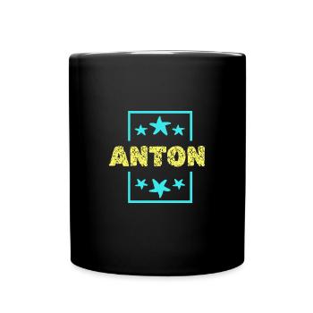 Anton as Anton - Full Colour Mug - black - Front